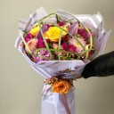 Ames Kafesli Gül Anastasia Buketi