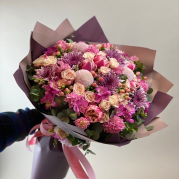 Aspen Somon Pembe Çiçekler
