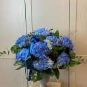Blue Hydrangea Arrangement