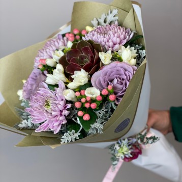 Falun Lila Çiçekler