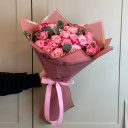 17 Adet Happy Chappy Spray Rose Buket