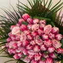 Katmerli Pembe Lale Buketi