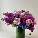 Maloja Mor Lila Çiçekler