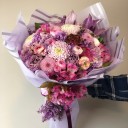 Minas Pembe Lila Çiçekler