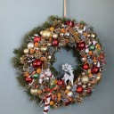 Moose Yılbaşı Kapı Süsü