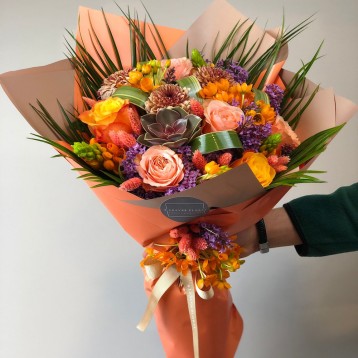 Mosca Turuncu Çiçekler