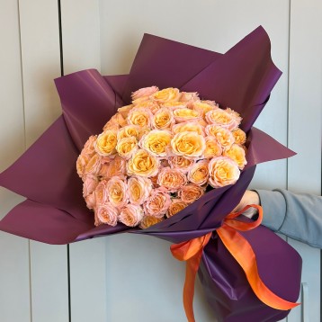 17 Adet Namaskar Spray Rose Buket