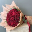 Porlo 41 Kırmızı Gül Buketi