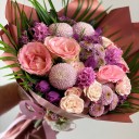 Pula Pembe Çiçekler