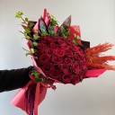 Santo 41 Kırmızı Gül Buketi