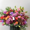 Vazoda Renkli Çiçekler