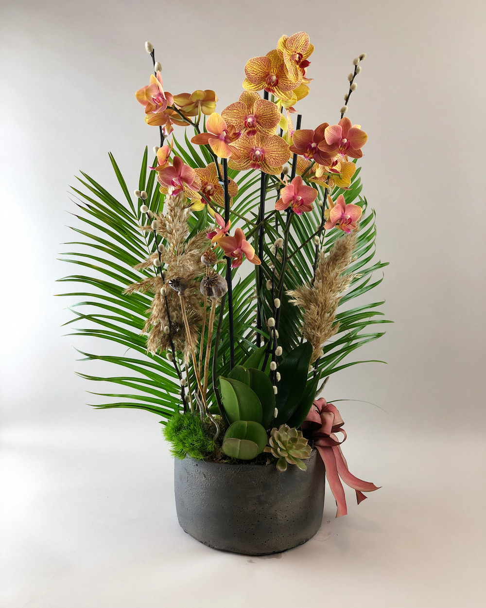 Deluxe Turuncu Orkide