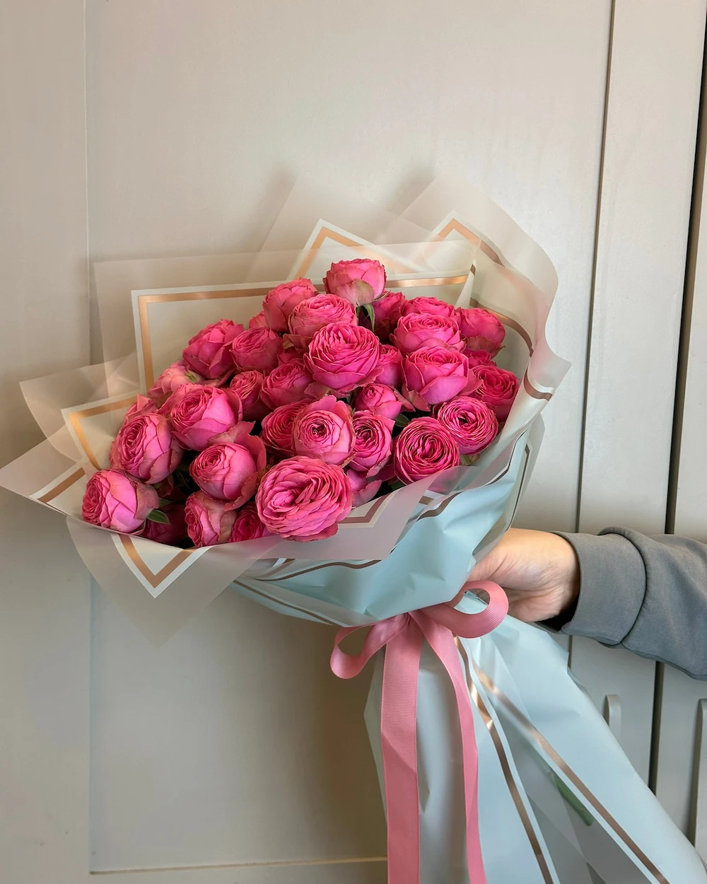 17 Adet Giselle Spray Rose Buket