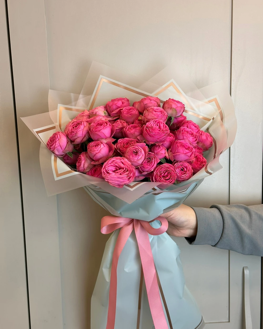 17 Adet Giselle Spray Rose Buket