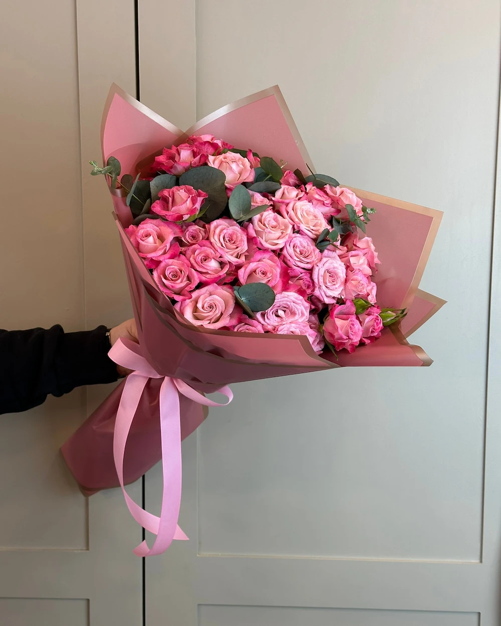 17 Adet Happy Chappy Spray Rose Buket