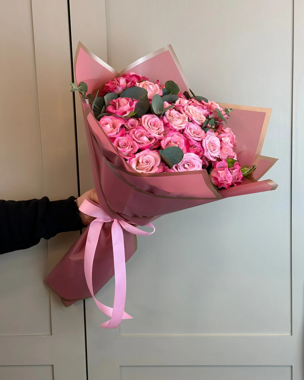 17 Adet Happy Chappy Spray Rose Buket