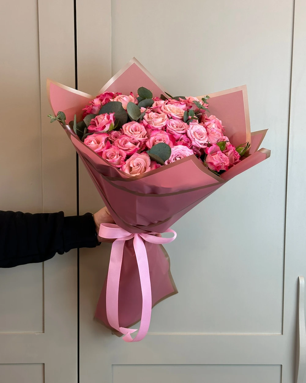 17 Adet Happy Chappy Spray Rose Buket