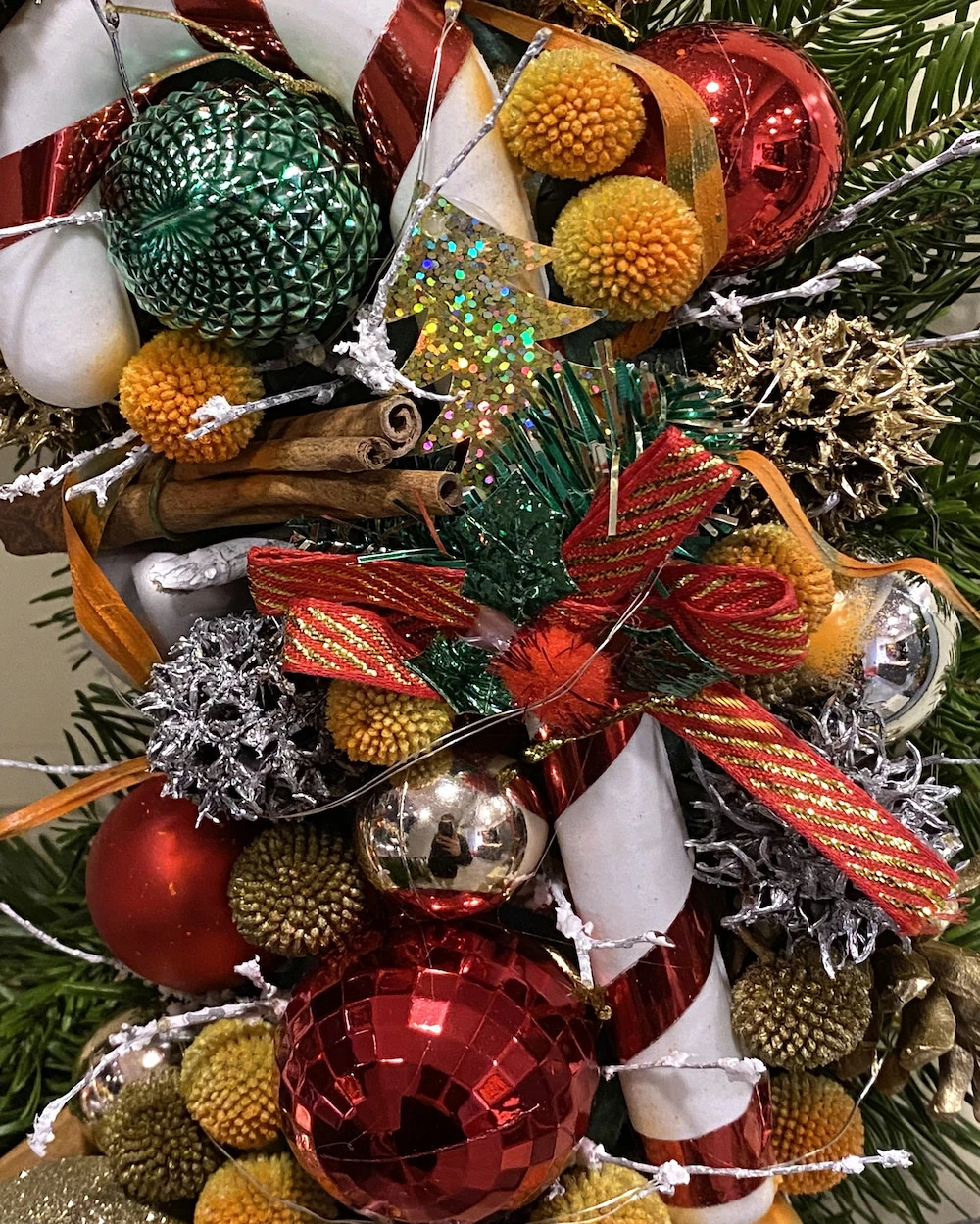 Moose Yılbaşı Kapı Süsü