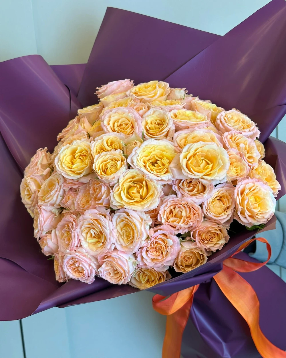 17 Adet Namaskar Spray Rose Buket