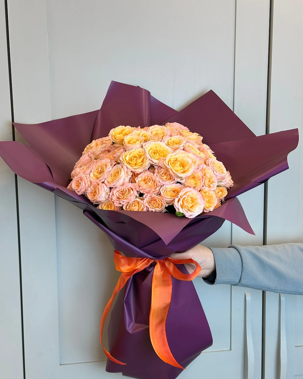 17 Adet Namaskar Spray Rose Buket