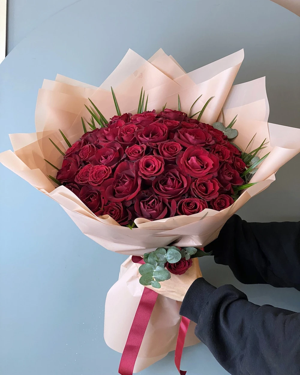 Porlo 41 Kırmızı Gül Buketi