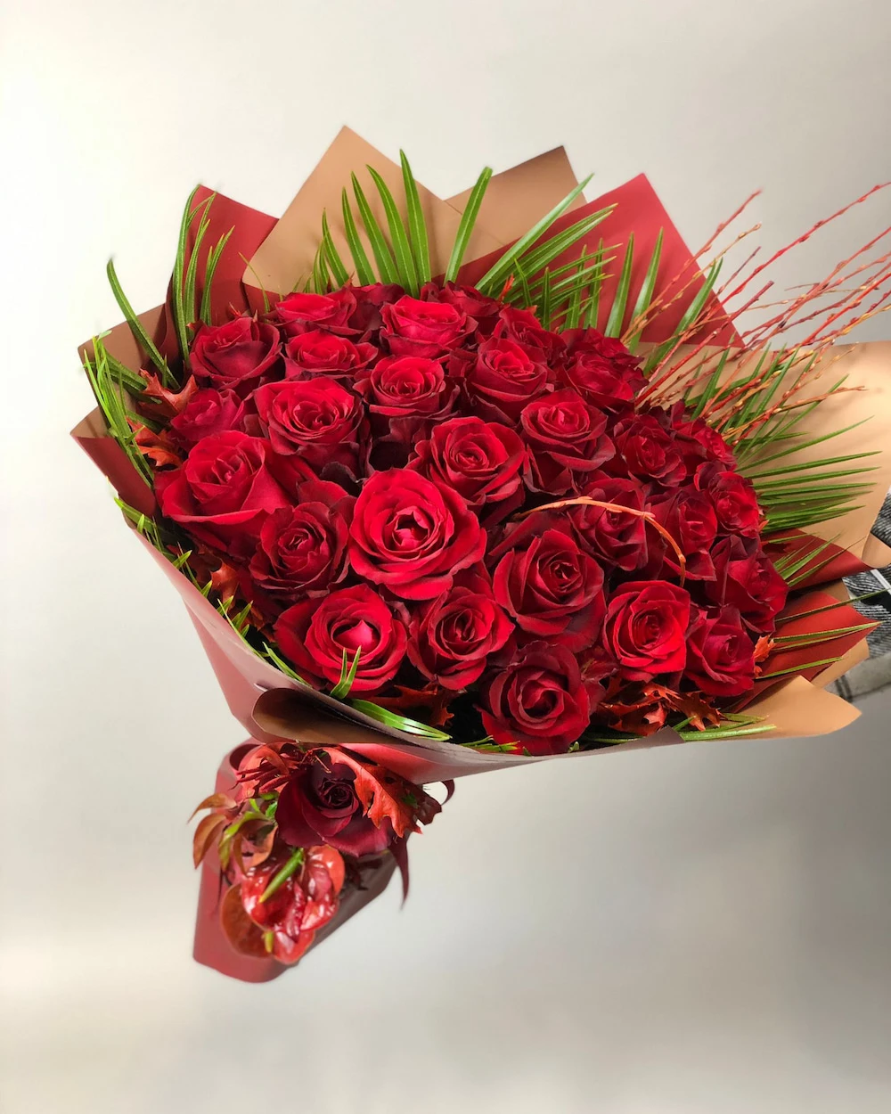 Ross 41 Kırmızı Gül Buketi