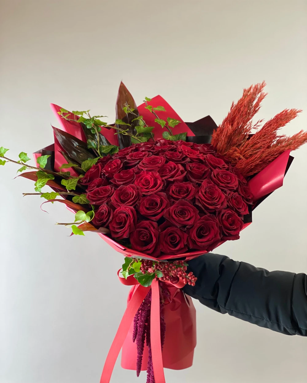 Santo 41 Kırmızı Gül Buketi