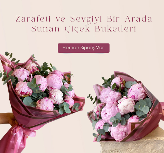 Çiçek buketleri